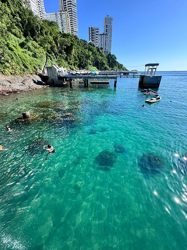 Acesso ao Mar no Mahi Mahi Salvador