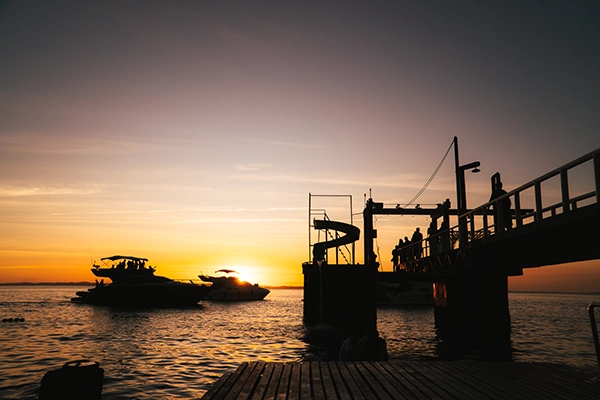 Por do sol no Mahi Mahi Salvador para você curtir com famílias e amigos